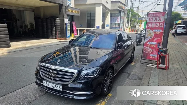 Mercedes-Benz S-Class W222 2020 Черный из Кореи