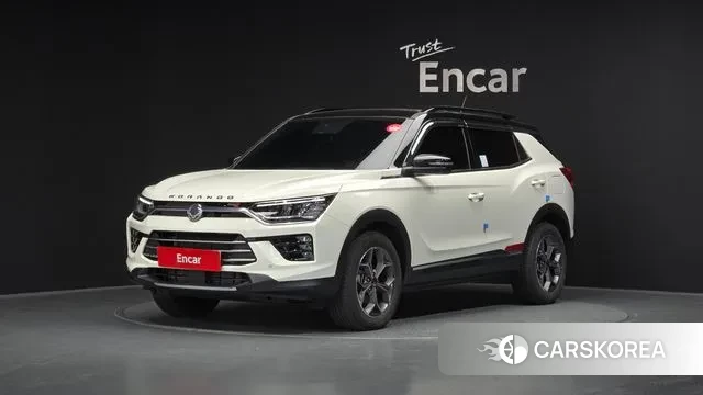 Ssangyong Beautiful Korando 2021 Белый из Кореи