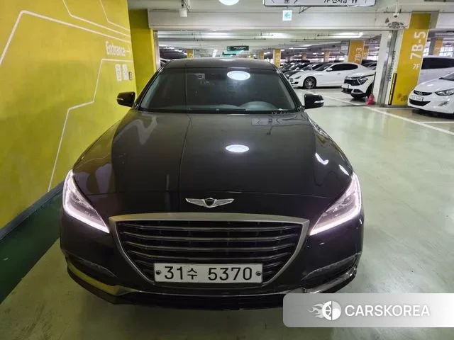 Genesis G80 2018 Черный из Кореи