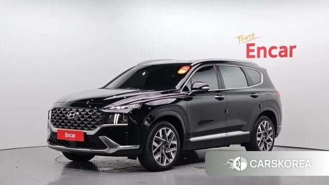 Hyundai The New Santa Fe 2023 Черный из Кореи