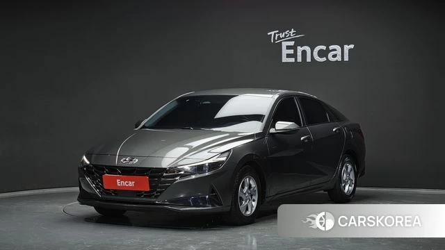 Hyundai Avante (CN7) 2021 Серый из Кореи