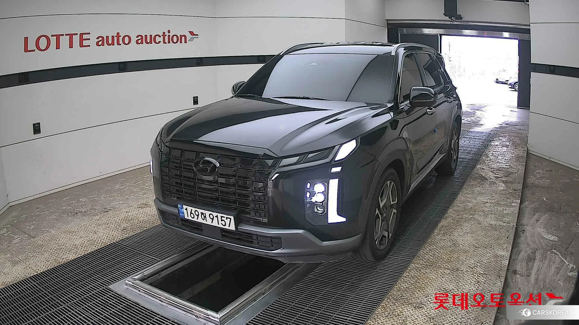Hyundai Palisade 2023 Abyss Black Pearl из Кореи