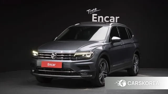 Volkswagen Tiguan Allspace 2020 Серый из Кореи