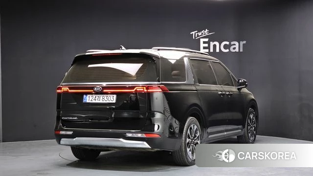 Kia Carnival 4th generation 2021 Черный из Кореи