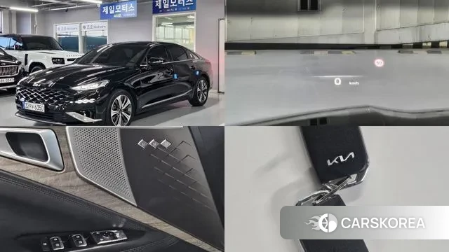 Kia K8 2021 Черный из Кореи