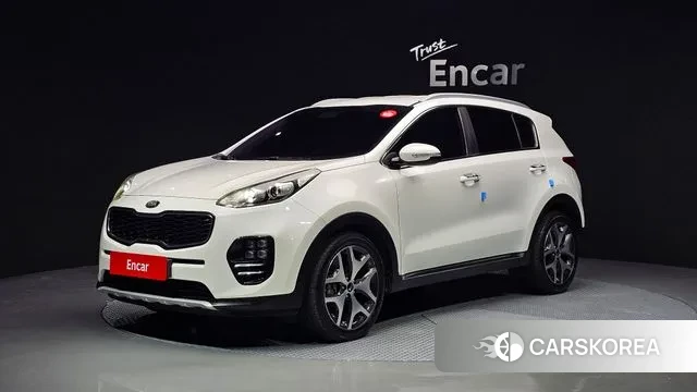 Kia Sportage 4th Generation 2018 Белый из Кореи