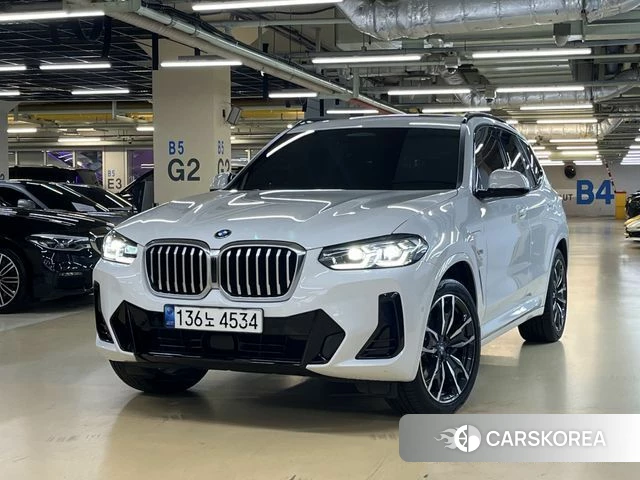 BMW X3 (G01) 2021 Белый из Кореи