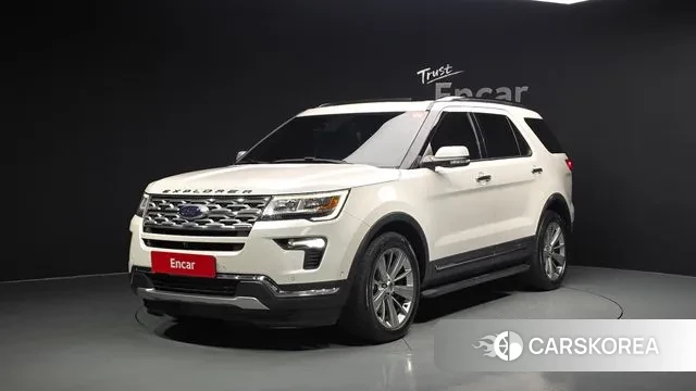 Ford Explorer 2018 Белый из Кореи