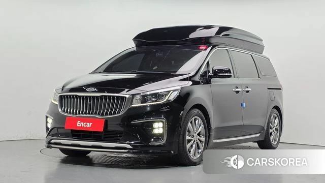 Kia The New Carnival 2018 Черный из Кореи