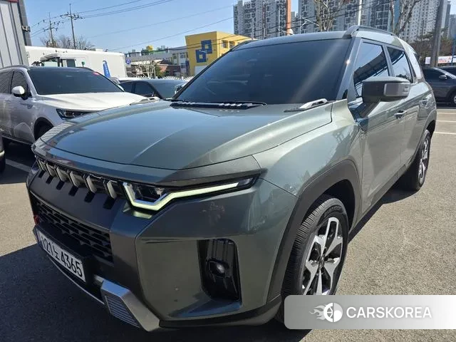 Ssangyong Torres 2024 Светло-зеленый из Кореи