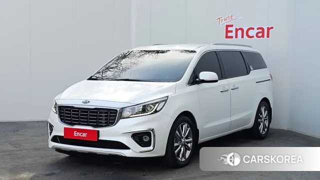 Kia The New Carnival 2020 Белый из Кореи