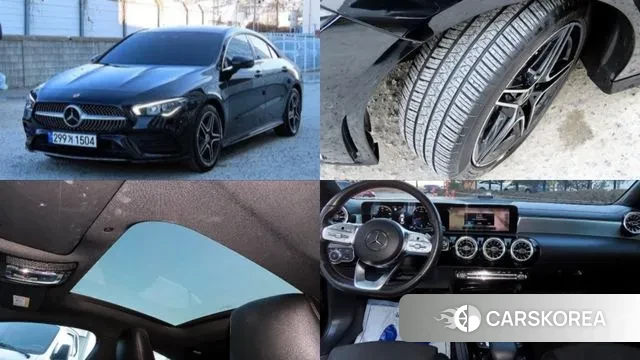 Mercedes-Benz CLA-Class C118 2022 Черный из Кореи