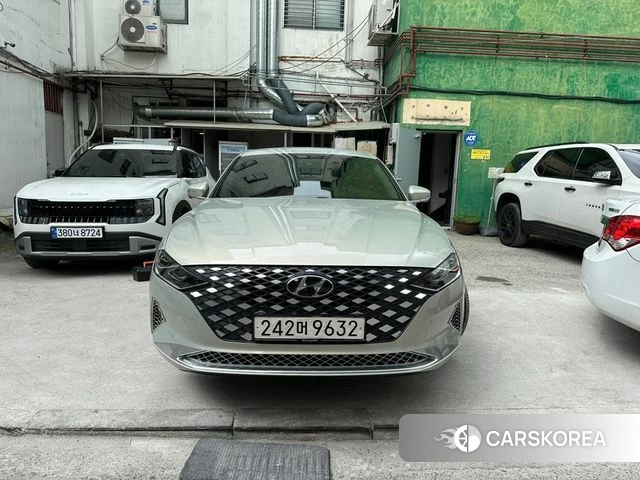 Hyundai The New Grandeur IG Hybrid 2020 Серый из Кореи
