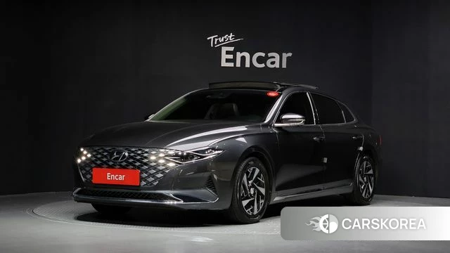 Hyundai The New Grandeur IG Hybrid 2020 Серый из Кореи