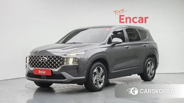 Hyundai The New Santa Fe 2022 Серый из Кореи