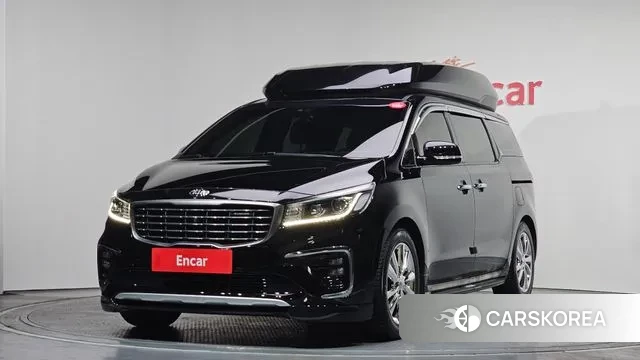 Kia The New Carnival 2019 Черный из Кореи