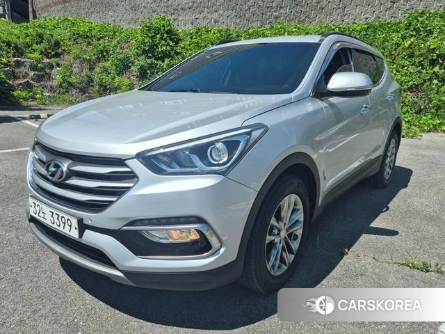 Hyundai Santa Fe The Prime 2018 Серебристо-серый из Кореи