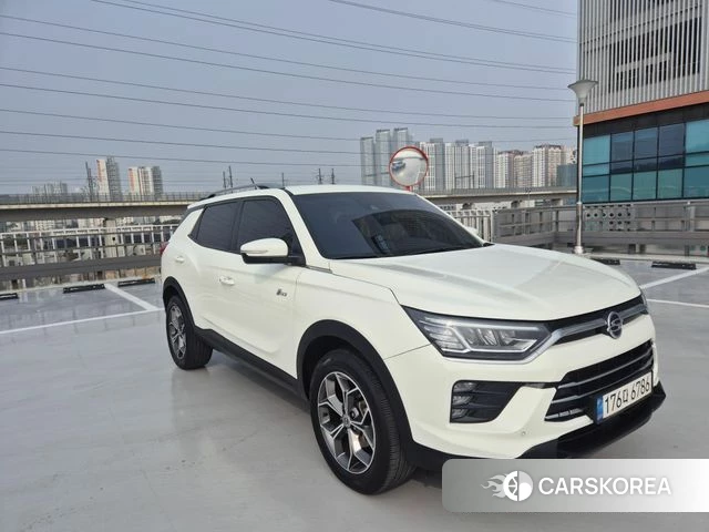 Ssangyong Beautiful Korando 2022 Белый из Кореи