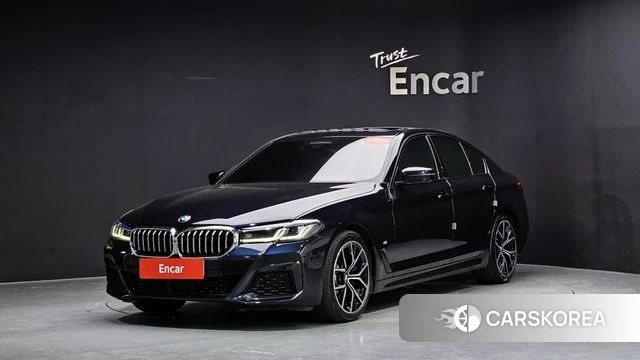 BMW 5 Series (G30) 2023 Черный из Кореи