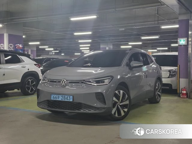 Volkswagen ID.4 2023 Серый из Кореи