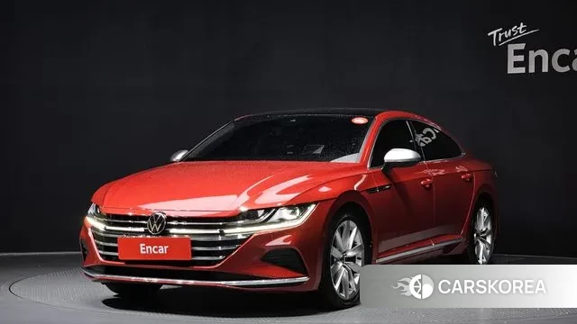 Volkswagen Arteon 2023 Красный из Кореи