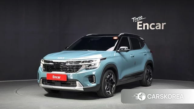 Kia The New Seltos 2023 Синий нефрит из Кореи