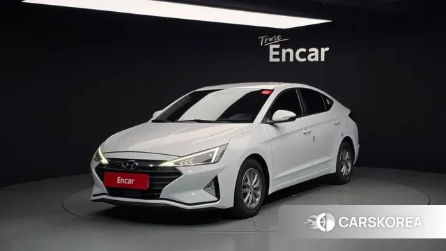 Hyundai The New Avante AD 2019 Белый из Кореи