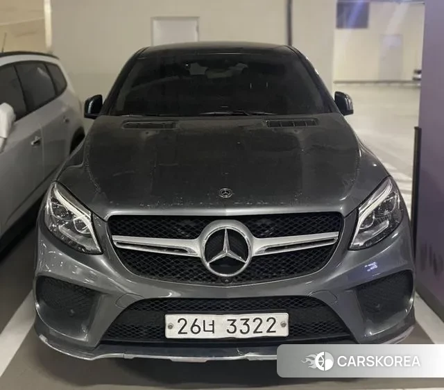 Mercedes-Benz GLE - Class W166 2018 Серый из Кореи