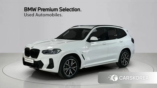 BMW X3 (G01) 2022 Белый из Кореи