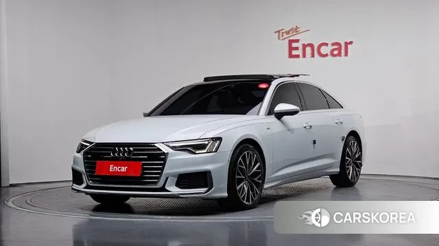 Audi A6 (C8) 2021 Белый из Кореи