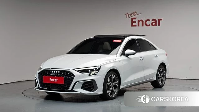 Audi A3 (8Y) 2023 Белый из Кореи
