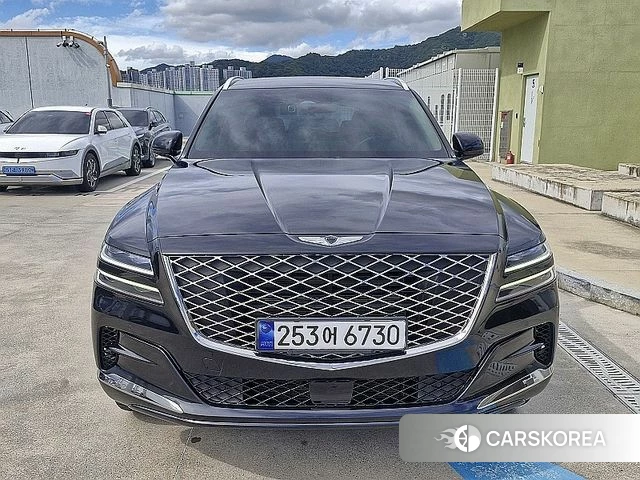 Genesis GV80 2021 Черный из Кореи
