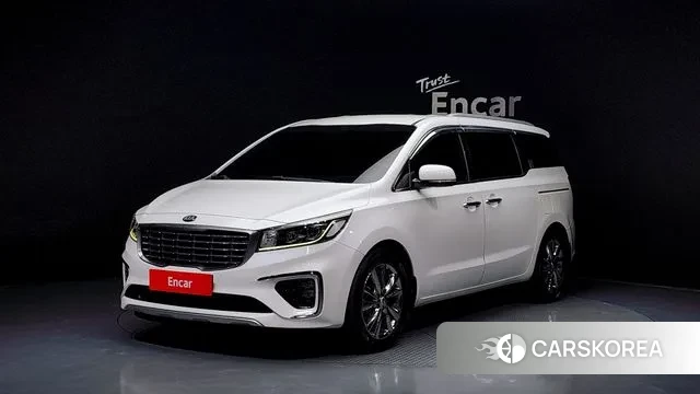 Kia The New Carnival 2018 Белый из Кореи