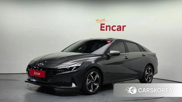 Hyundai Avante (CN7) 2022 Серый из Кореи