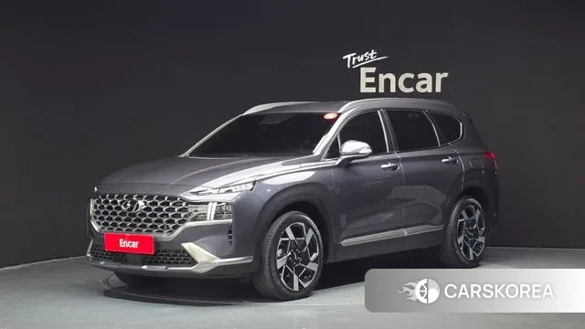 Hyundai The New Santa Fe 2021 Серый из Кореи