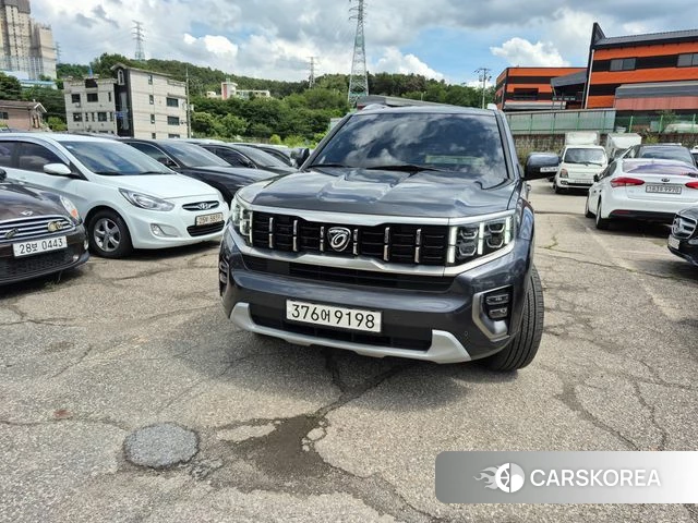 Kia Mohave Master 2020 Серебристо-серый из Кореи