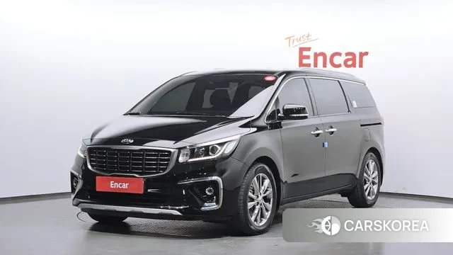 Kia The New Carnival 2019 Черный из Кореи