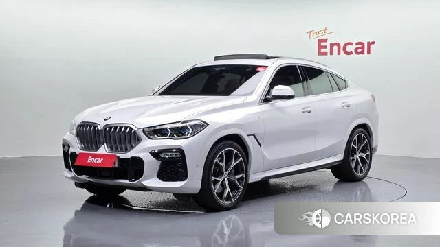 BMW X6 (G06) 2020 Белый из Кореи