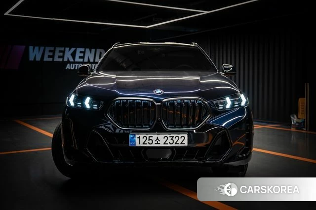 BMW X6 (G06) 2025 Черный из Кореи