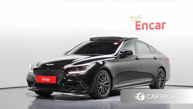 Genesis G80 2018 Черный из Кореи