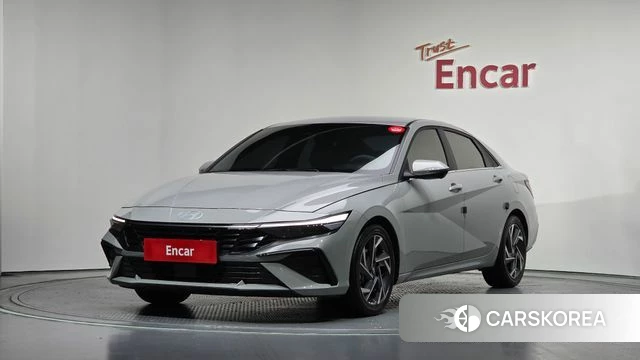 Hyundai The New Avante (CN7) 2024 Серебряный из Кореи