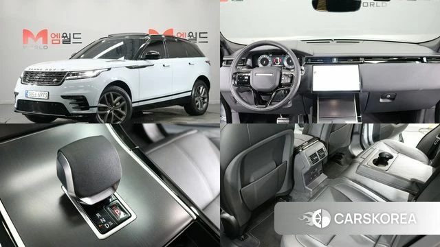 Land Rover Range Rover Velar 2026 Светло-серебряный цвет из Кореи