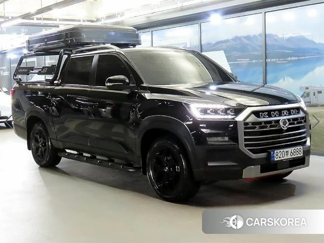Ssangyong The New Rexton Sports Cannes 2023 Черный из Кореи
