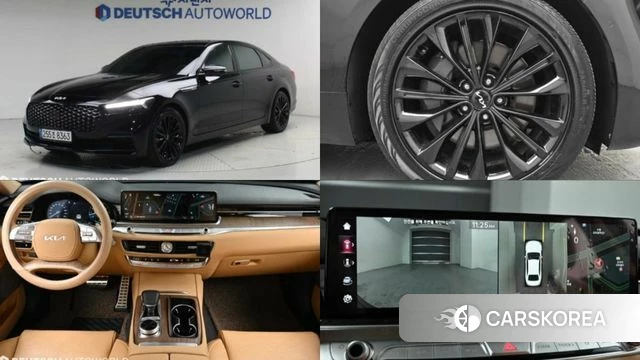 Kia The New K9 2nd generation 2023 Черный из Кореи