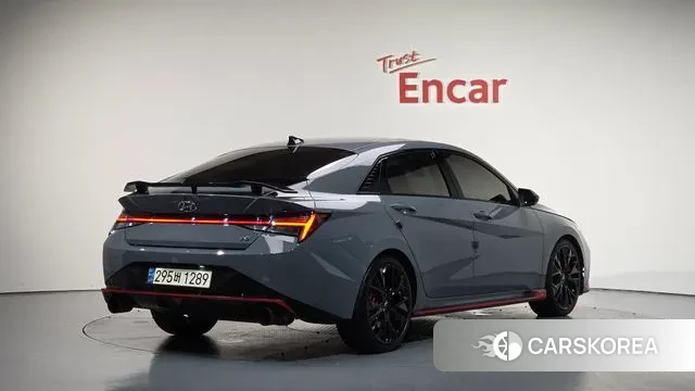 Hyundai Avante (CN7) 2021 Серебряный из Кореи