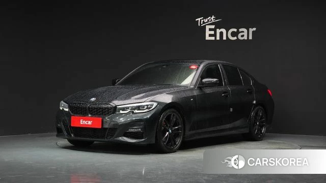 BMW 3 Series (G20) 2021 Черный из Кореи