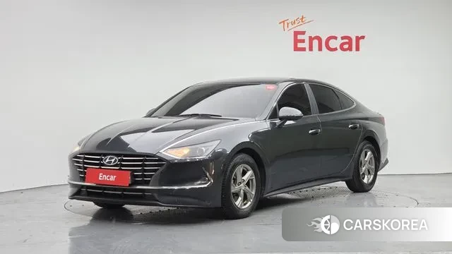 Hyundai Sonata (DN8) 2020 Небесно-голубой из Кореи