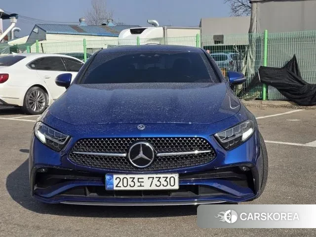 Mercedes-Benz CLS-Class C257 2022 Синий из Кореи