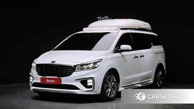 Kia The New Carnival 2018 Белый из Кореи