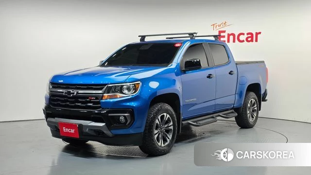 Chevrolet (GM Daewoo) Real New Colorado 2022 Синий из Кореи